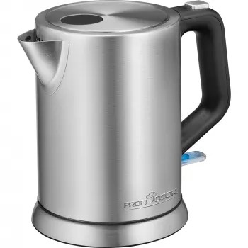 ProfiCook PC-WKS 1106 1l 2200W preto – chaleira elétrica em aço inoxidável (501106)