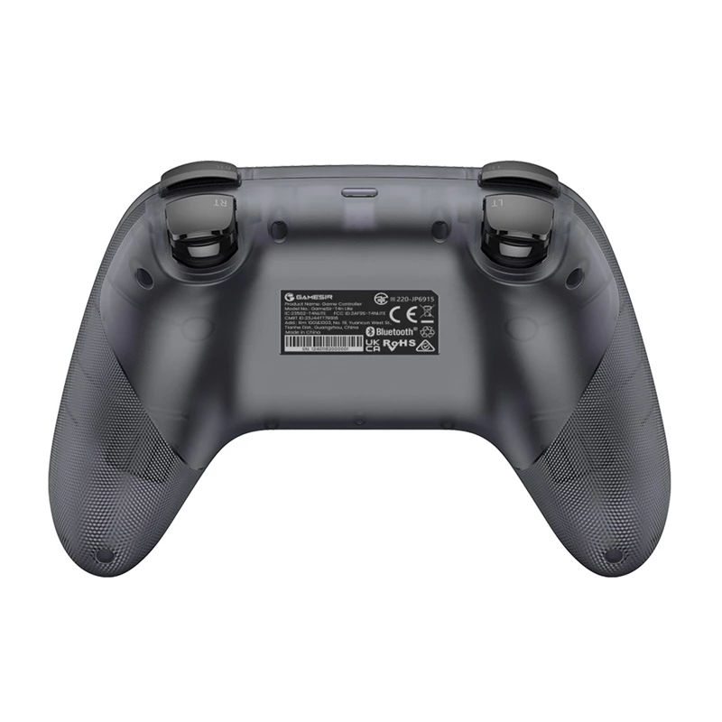 Comando sem fios GameSir T4n Lite, Nova Gray, Bluetooth, design ergonómico