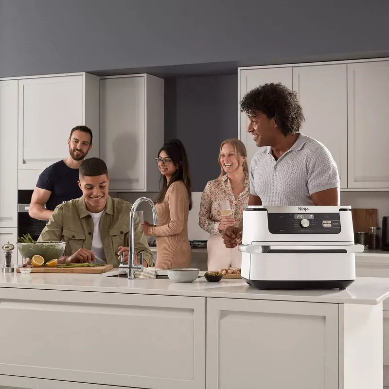 Fritadeira de ar quente Ninja AF500EUWH dupla 10,4 L