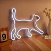 Luz néon decorativa MANTA SNL70WH Style Neon Lights CAT 2 branco 70 cm