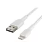 Belkin BOOST CHARGE - Cabo Lightning - Lightning macho para USB macho - 3 m - branco - para Apple iPad/iPhone/iPod (Lightning)