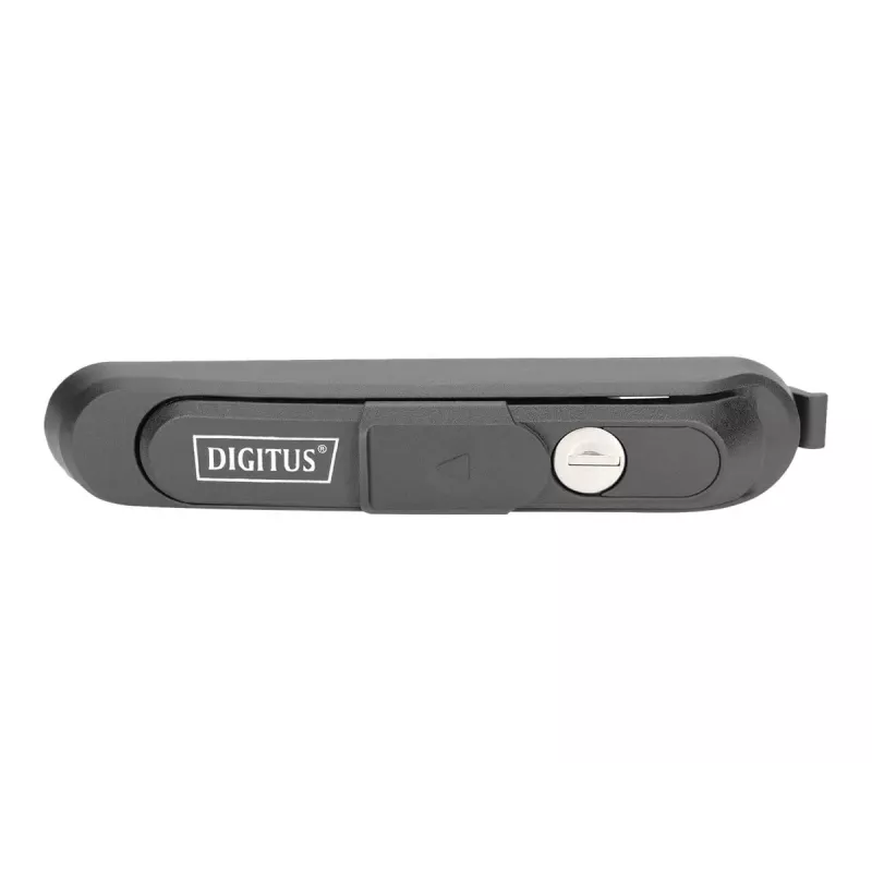 DIGITUS puxador oscilante com fechadura para armários de rede e servidores (DN-19-PHS-9473)