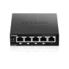 Switch de rede D-Link DGS-1005P/E não gerido Gigabit Ethernet (10/100/1000) Power over Ethernet (PoE) preto