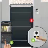 Videoporteiro Tellur TLL331511 1080P com função de desbloqueio e campainha interior
