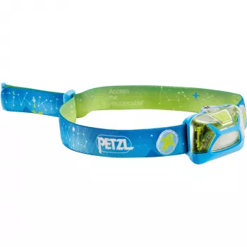 Petzl TIKKID - lanterna frontal - azul - IPX4 - CE - CPSIA - 4 lm - 30 lm