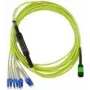 Cabo de fibra ótica InfiniBand BlueOptics F5-UPG-QSFP4X10LR-1M-BO MTP 4x LC 1 m G.657.A1