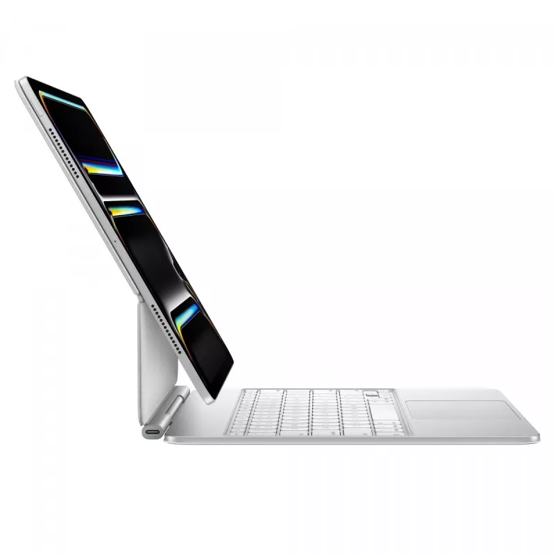 Teclado Apple Magic para iPad Pro 13 polegadas M4 sem fios QWERTY branco