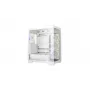 Caixa para PC DeepCool CG580 4F V2 Midi Tower branca — ATX, vidro temperado, 3 ventoinhas laterais de 120 mm, suporte para radiador lateral de 360 mm