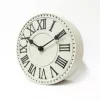 Relógio de parede NeXtime 5187wi London Table, Ø16 cm, branco/preto+B32
