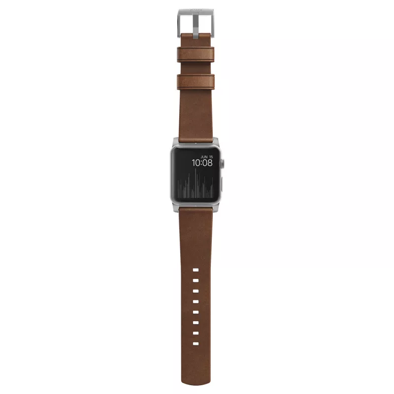 Pulseira Nomad NM1A4RSM00 para smartwatch – pele castanha