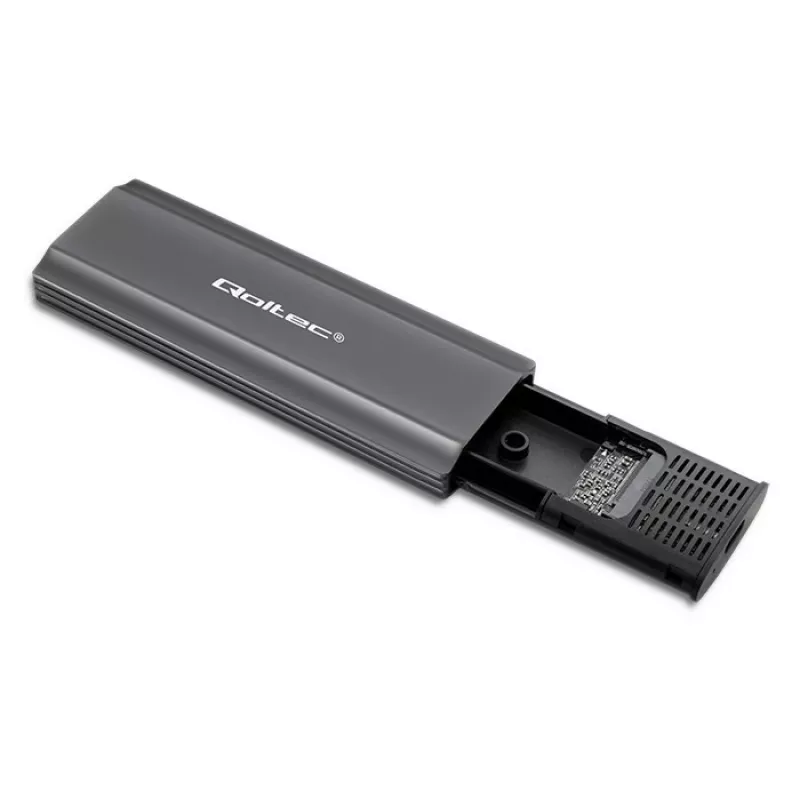 Caixa | compartimento NV2271 para disco M.2 SSD | SATA | NVMe | USB-C | 2TB