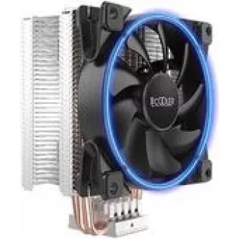 Dissipador de CPU PCCOOLER GI-X4 V2 120mm azul – dissipador de ar, ventoinha única, compatível com sockets de PC padrão