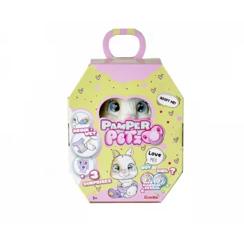 Peluche SIMBA Pamper Petz coelho (Windelbande) modelo 105953052, peluche macio