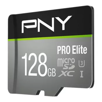 Cartão flash MicroSDXC PNY PRO Elite 128 GB UHS-I modelo P-SDU128V31100PRO-GE