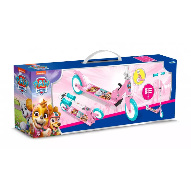 Trotinete de 2 rodas Pulio Paw Patrol rosa Stamp
