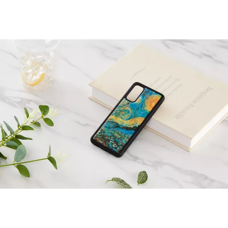 Capa de proteção iKins para Samsung Galaxy S20 – design noite estrelada preto
