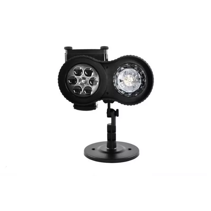 Projetor LED OEM 12-Slide projetor de decoração com iluminação LED