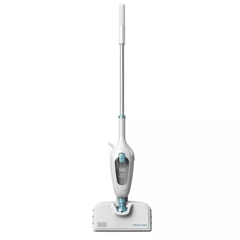 Black & Decker FSMH13E10-QS esfregona a vapor 10 em 1, 1300 W, depósito de água de 0,38 l, branco/azul