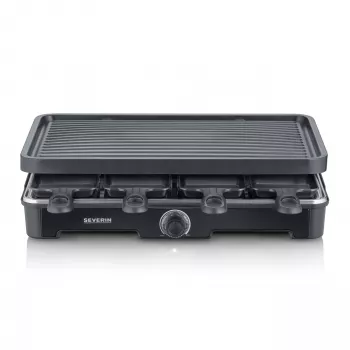 Grelhador de raclette Severin RG 9670 8 pessoas 1400 W preto