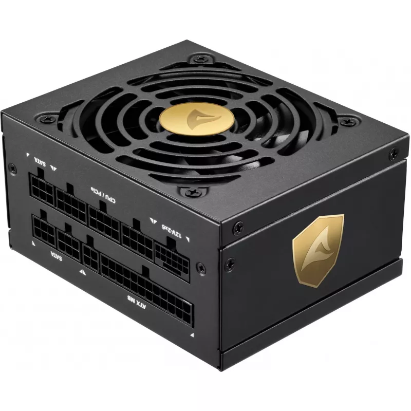 Fonte de alimentação 1000W Sharkoon Rebel P20 SFX 1000W (preto, 1x conector 12-Pin High Power, 2x PCIe, gestão de cabos, 1000 Watt)