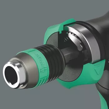 Chave de fendas multibit Wera Kraftform Kompakt Pistol RA-R 1 7 peças