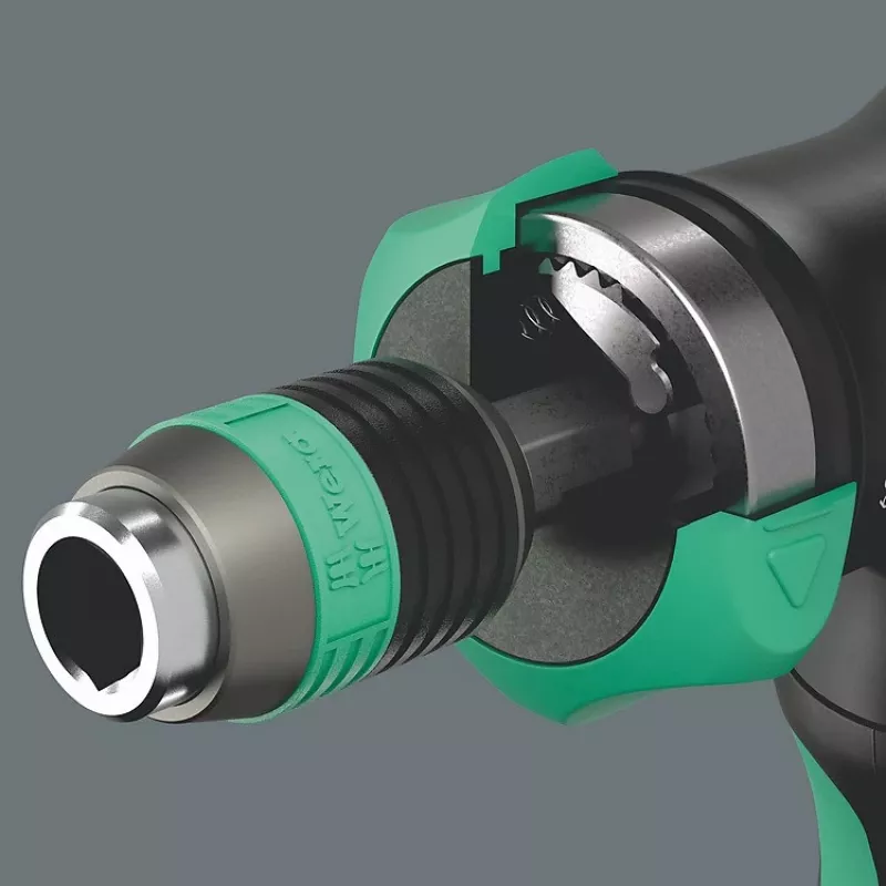 Chave de fendas multibit Wera Kraftform Kompakt Pistol RA-R 1 7 peças