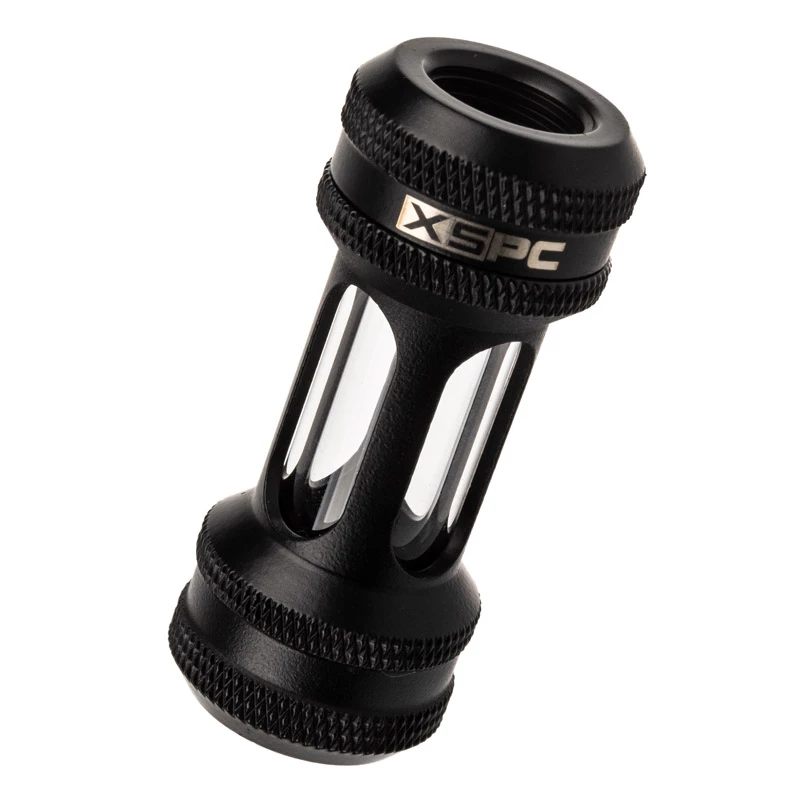 Filtro em linha XSPC G1/4 polegadas preto mate para circuitos de refrigeração líquida