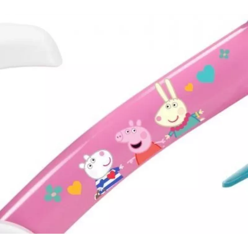 Bicicleta infantil Toimsa modelo 1195 Peppa Pig 12 polegadas rosa — roda de 12 polegadas, bicicleta infantil