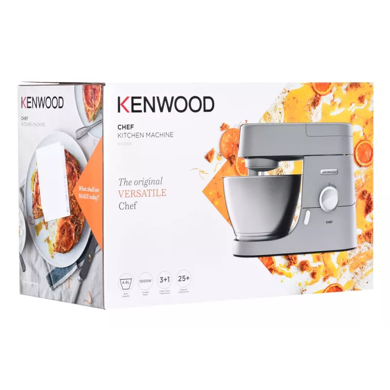 Kenwood KVC3110S robot de cozinha 1000 W 4,6 L prateado