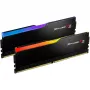 DIMM 48 GB DDR5-6000 (2x 24 GB) Dual-Kit, memória preta, F5-6000J3036F24GX2-RM5RK, Ripjaws M5 RGB, INTEL XMP