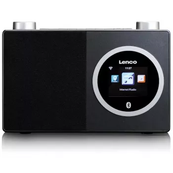 Lenco DIR-70 - leitor de áudio de rede - 3 Watt (total) - preto (DIR-70BK)