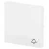 BJ 2520 KI-84 Tecla com inscrição branco estúdio solo tampa (2CKA001751A3179)