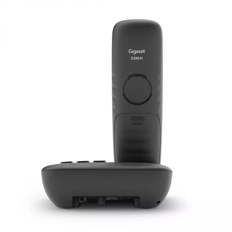 Gigaset E290A Telefone analógico/DECT com identificação de chamadas Preto