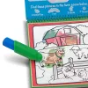 Tapete de colorir aquático reutilizável para crianças Spin Master MAC APO Water Wow Animals GML - tapete de atividades de revelação aquática