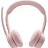 Logitech 981-001412 Auscultadores/Headset sem fios arco escritório/call center Bluetooth rosa