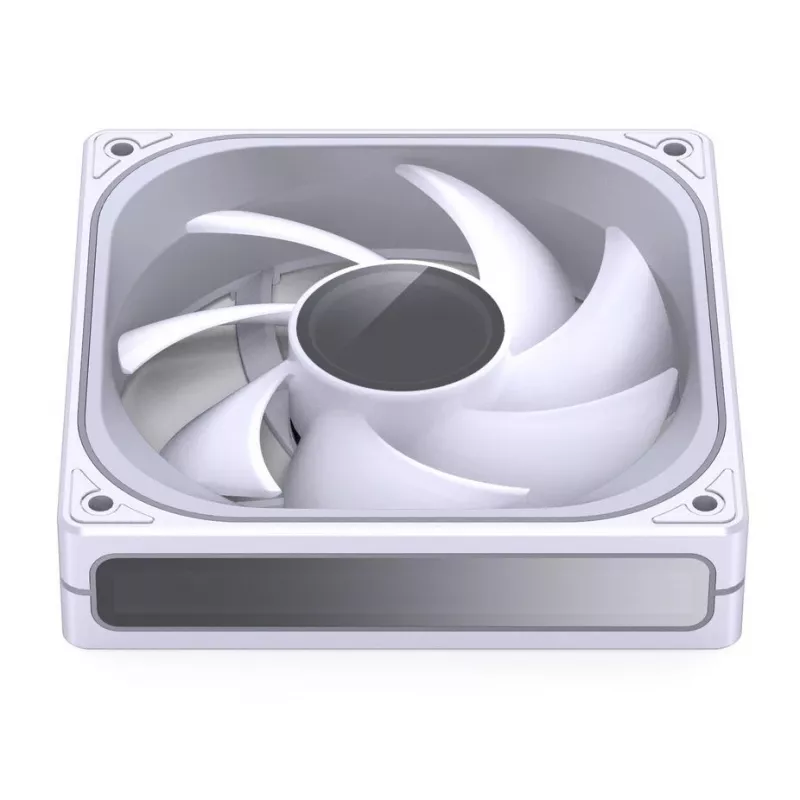 Ventoinha para caixa 120mm PWM ARGB Jonsbo ZB-120 branca, modelo ZB-120W