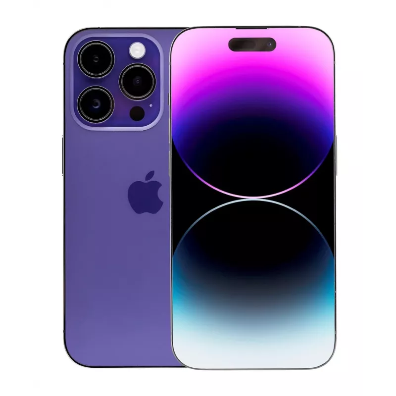 Apple iPhone 14 Pro 17 cm (6.7) Dual SIM iOS 16 5G 128 GB lilás recondicionado / recondicionado