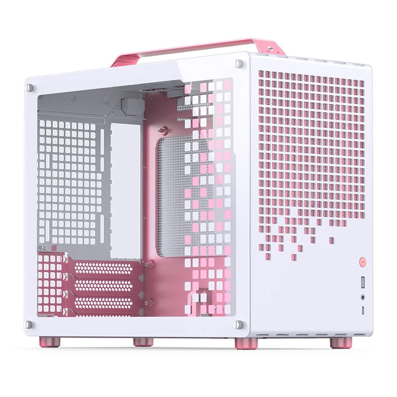 Caixa JONSPLUS MATX Handle Case Z20 - branco-rosa