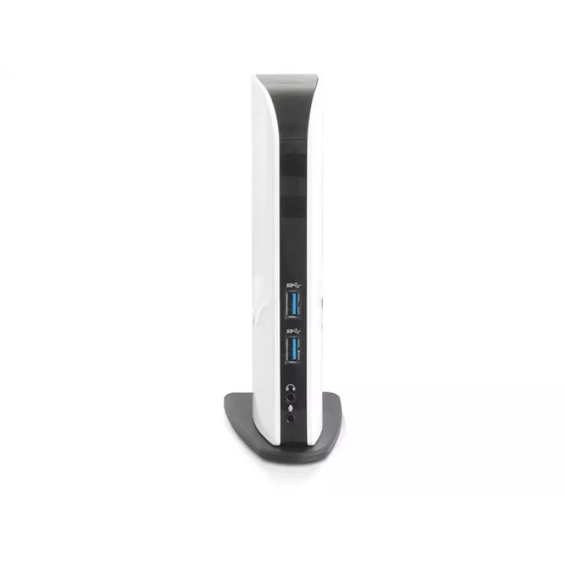 Dock para portátil DeLOCK 87568 com fios preto branco