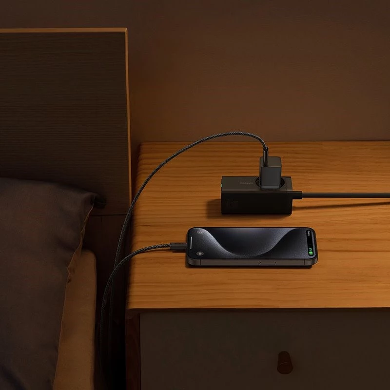 Fonte de alimentação Baseus P10110902113-01 USB-C GaN5 mini 30W Preta