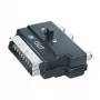 Adaptador SCART ShiverPeaks 94035 com 3× RCA (cinch) e conector MiniDIN de 4 pinos