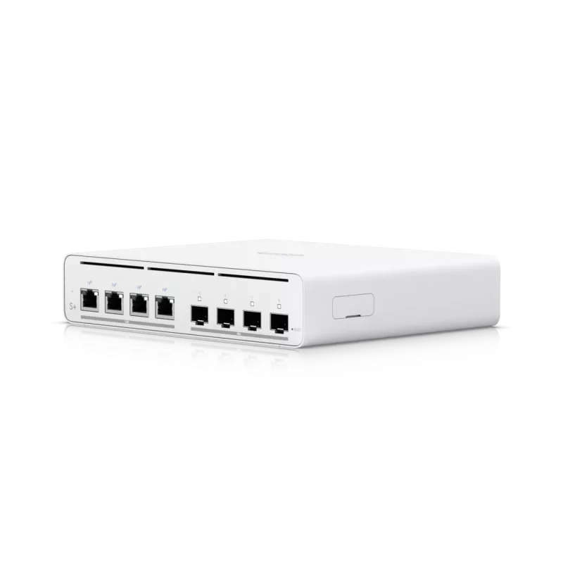 UniFi UISP Switch Plus - switch - gerido - 4 x 2.5GBase-T + 4 x 10Gb Ethernet S