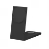 Carregador sem fios Qi2 3-em-1 Native Union Rise Intl preto USB fonte de alimentação incluída cabo de 2 m interior