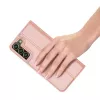 Dux Ducis Skin Pro capa com suporte e tampa dobrável Samsung Galaxy S22+ (S22 Plus) rosa