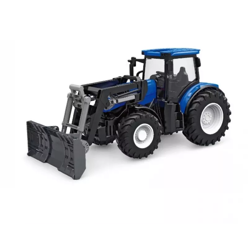 Trator Amewi trator de brincar com lâmina motor elétrico 1:24