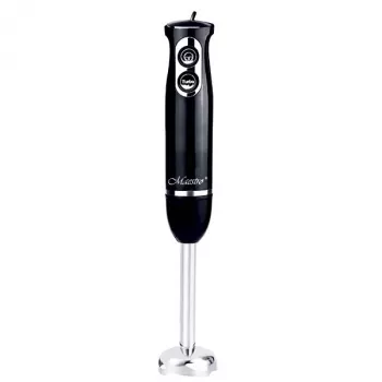Batedeira liquidificadora de sopa Maestro MR-511 — 500 W, 2 velocidades, impulso, turbo, copo removível de 900 ml, lâminas em aço inoxidável, preta