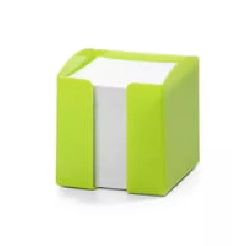 Bloco de notas quadrado verde Durable TREND 105x100x100 mm