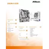 Placa-mãe ASROCK B760M-X GEN5 mATX para LGA1700, 2× DDR5, DisplayPort e HDMI