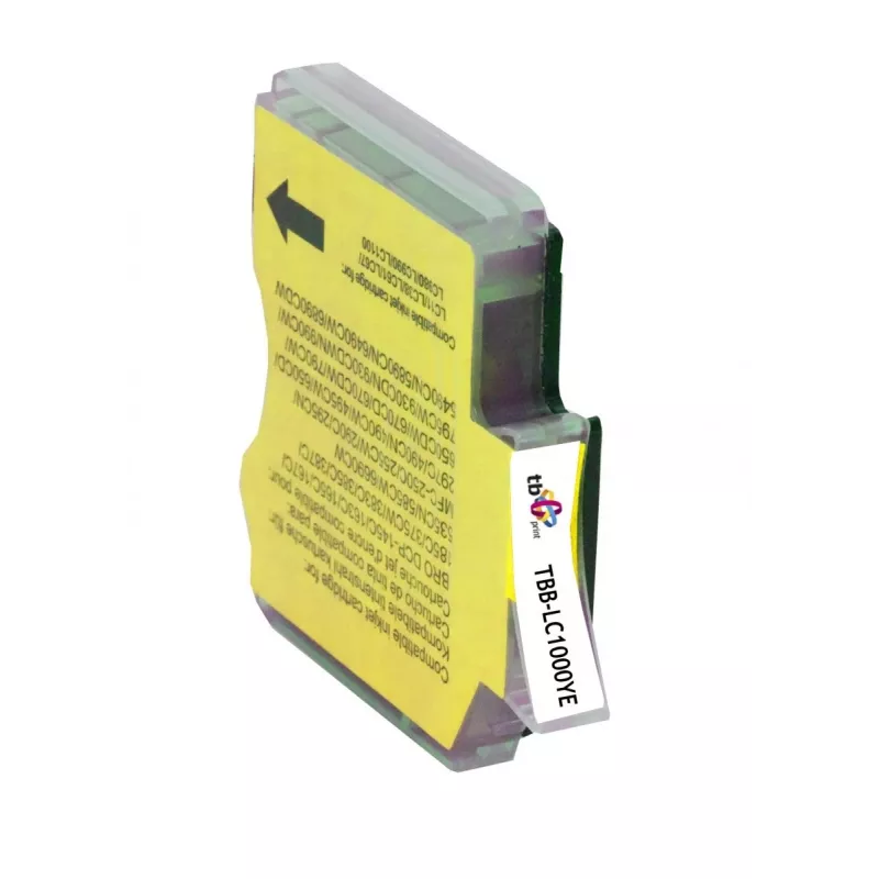 Tinta TBB-LC1000YE (Brother LC1000YE) amarelo 100% nova