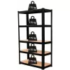 Prateleira de armazenamento Topeshop P9040 Prateleira para ferramentas de jardim autónoma aço galvanizado, MDF